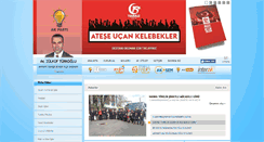 Desktop Screenshot of akpartibahcelievler.com